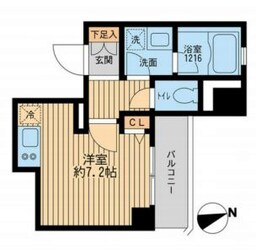 戸越駅 徒歩1分 13階の物件間取画像